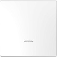 Лицевая панель Schneider Electric Merten D-Life для 1-кл. выключателя с подсветкой белый лотос